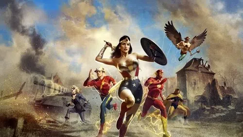 Justice Society: World War II izle afişi