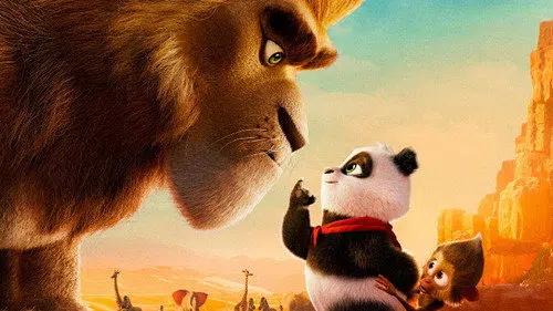 Cesur Panda Görevimiz Afrika izle afişi